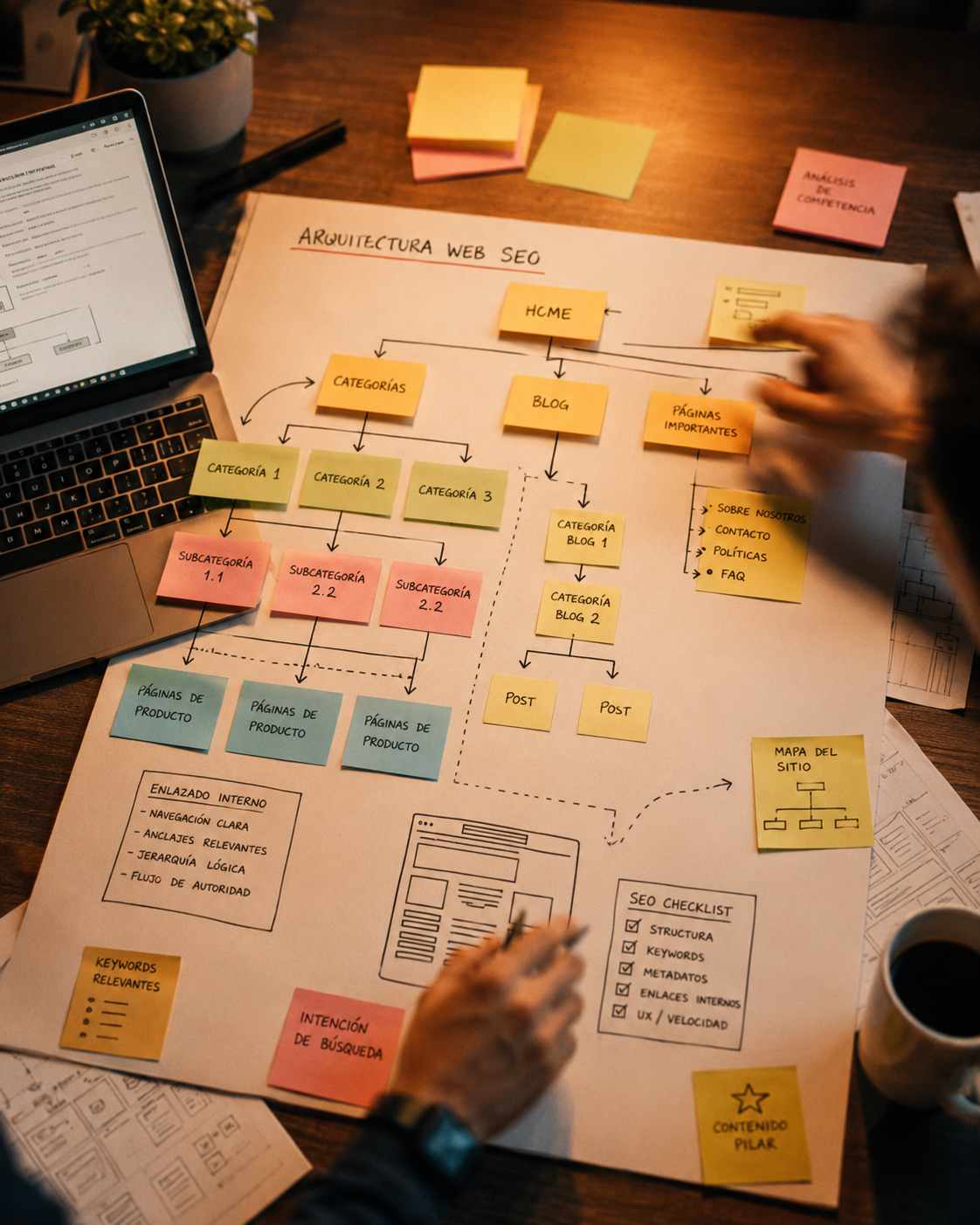 ¿Cómo hacer una arquitectura web SEO?