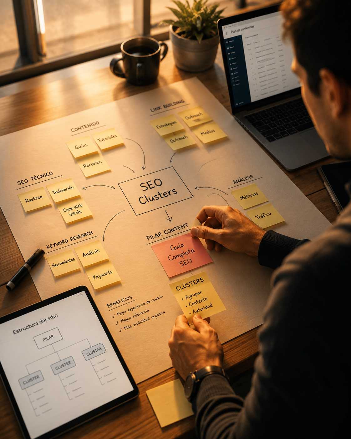 ¿Qué son los clusters SEO y cómo crearlos?
