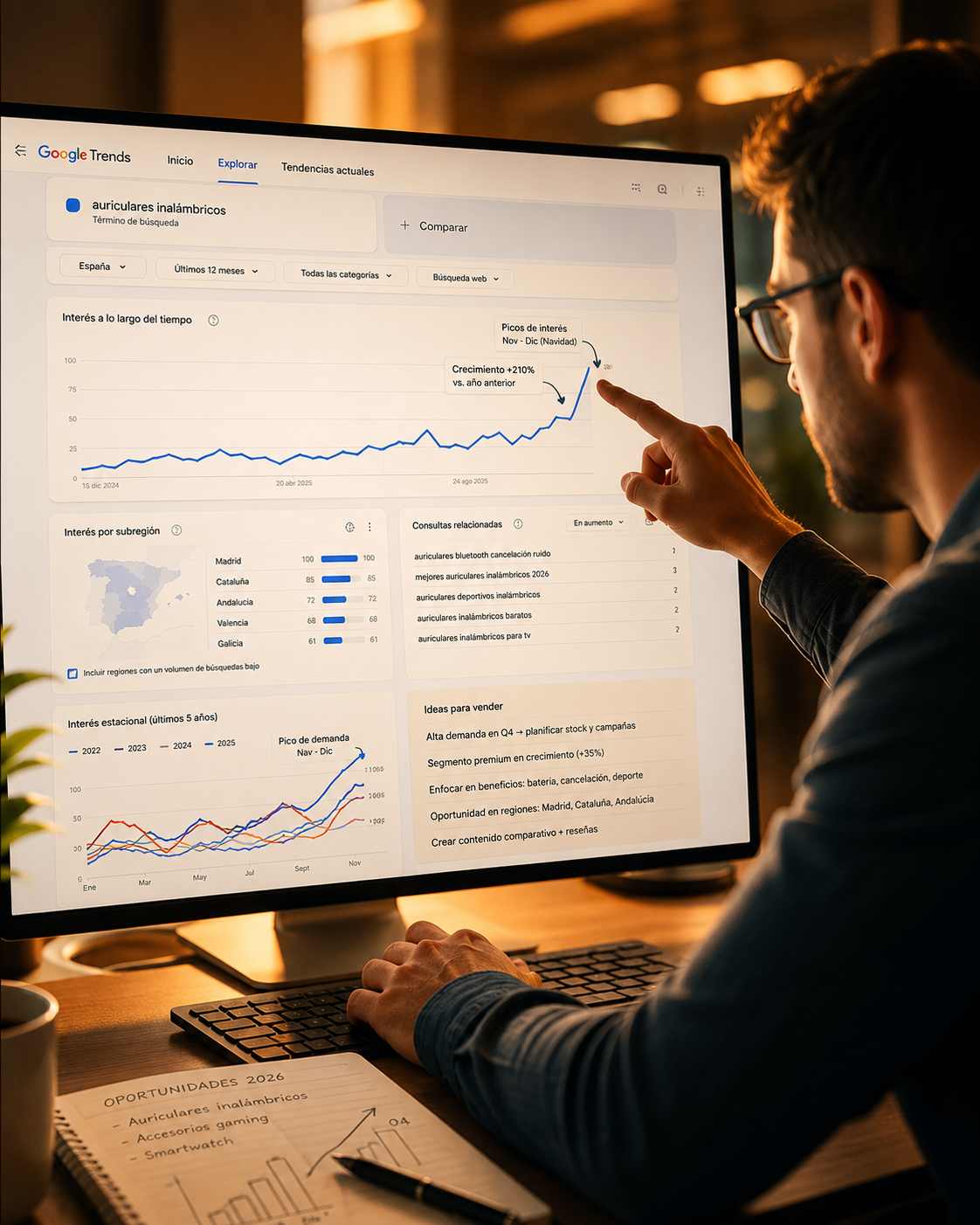 como usar google trends para vender