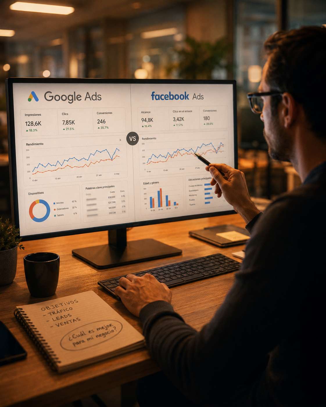 google ads vs facebook ads