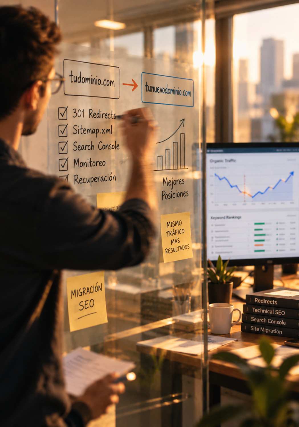 cambiar el dominio hace perder posiciones en seo