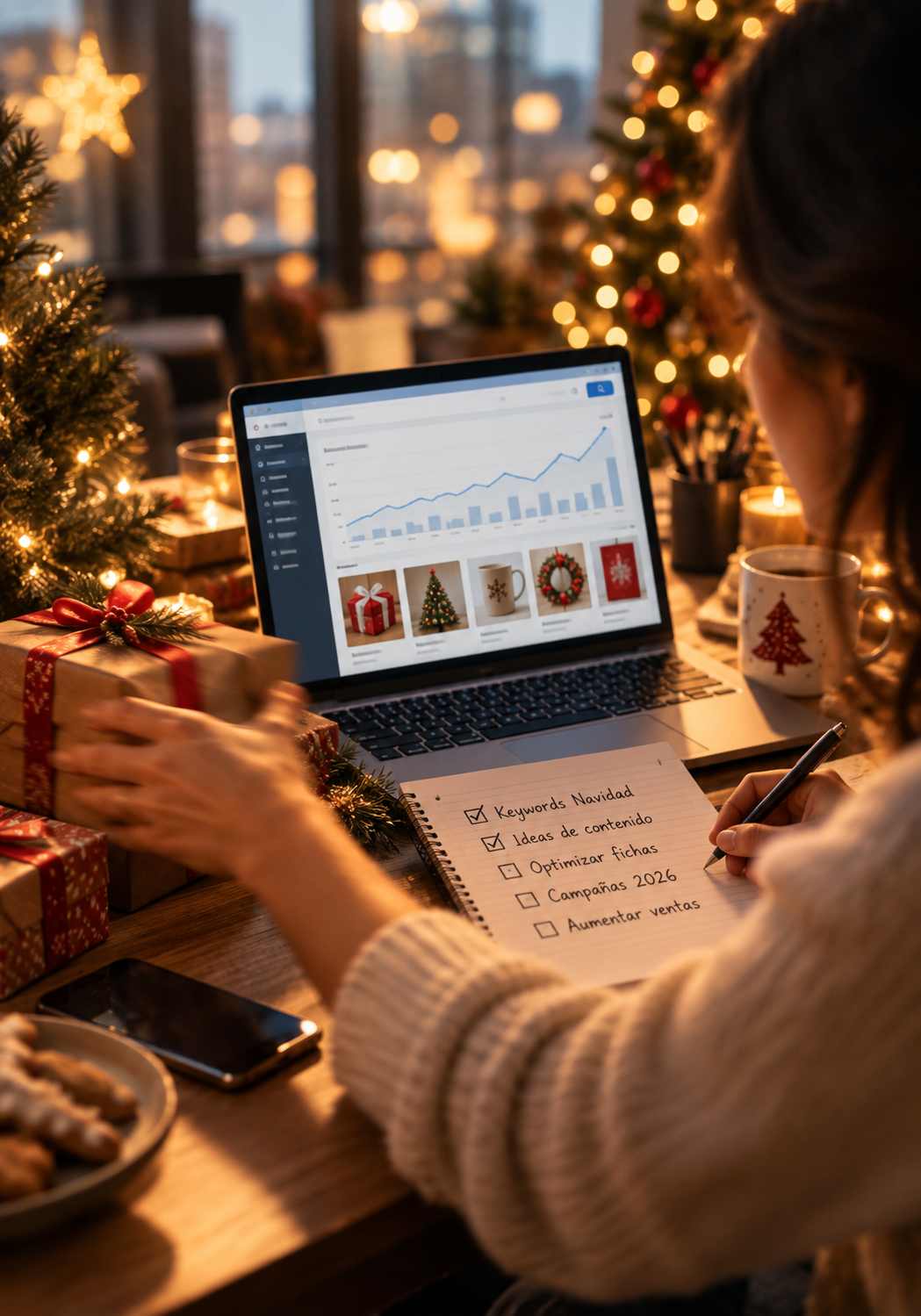 posicionamiento seo en navidad